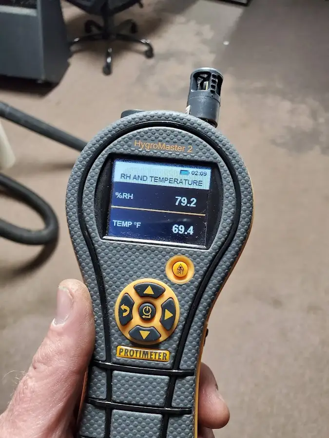 Moisture meter humidity assessment for Mold Remediation & Removal in Warminster